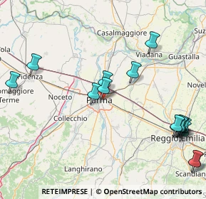Mappa Via Toscana, 43122 Parma PR, Italia (20.99375)