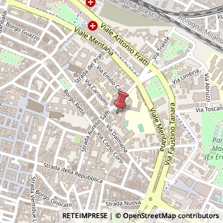 Mappa Piazzale San Benedetto, 5, 43121 Langhirano, Parma (Emilia Romagna)