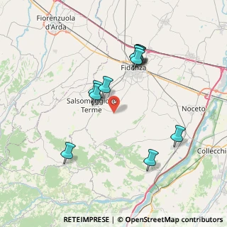 Mappa Via Tabiano, 43036 Fidenza PR, Italia (7.27)