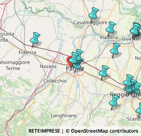 Mappa Via Alexander Fleming, 43126 Parma PR, Italia (21.87118)