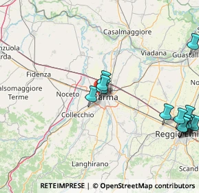 Mappa Via Alexander Fleming, 43126 Parma PR, Italia (20.68929)