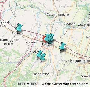Mappa Via Alexander Fleming, 43126 Parma PR, Italia (9.54833)