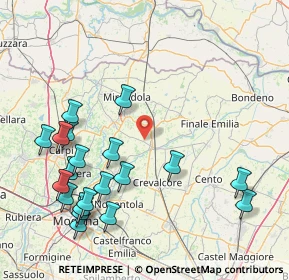 Mappa Via Prato Grasso, 41031 Camposanto MO, Italia (19.4225)