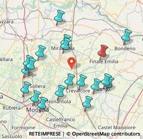 Mappa Via Prato Grasso, 41031 Camposanto MO, Italia (17.09947)