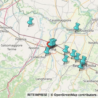 Mappa Via Antonio Cocconcelli, 43125 Parma PR, Italia (15.14769)