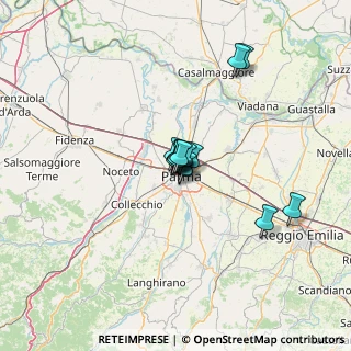 Mappa Via Antonio Cocconcelli, 43125 Parma PR, Italia (7.22143)