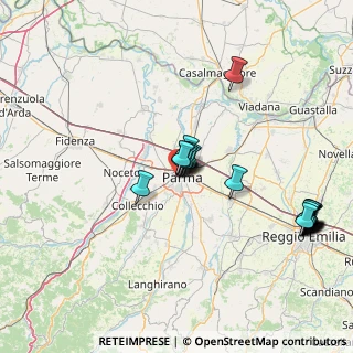 Mappa Via Antonio Cocconcelli, 43125 Parma PR, Italia (16.0635)
