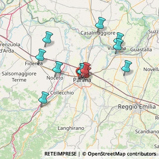 Mappa Via Antonio Cocconcelli, 43125 Parma PR, Italia (13.02333)