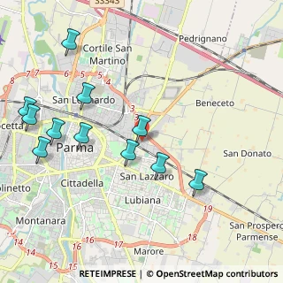 Mappa Via Crisopoli, 43123 Parma PR, Italia (2.32)