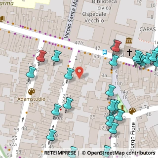 Mappa Borgo Pietro Cocconi, 43125 Parma PR, Italia (0.09259)