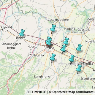 Mappa Strada Massimo D'Azeglio, 43125 Parma PR, Italia (12.78273)