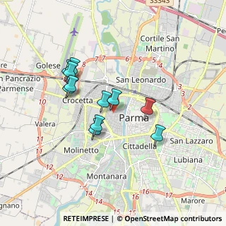 Mappa Strada Massimo D'Azeglio, 43125 Parma PR, Italia (1.5)