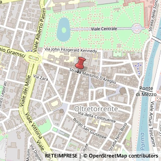 Mappa Strada Massimo D'Azeglio, 72, 43125 Fornovo di Taro, Parma (Emilia Romagna)