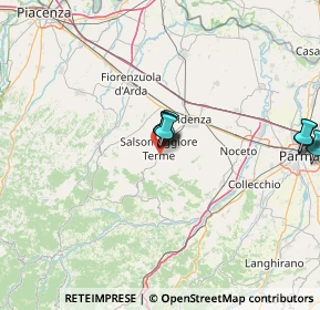 Mappa Via Fosse Ardeatine, 43039 Salsomaggiore Terme PR, Italia (17.69545)