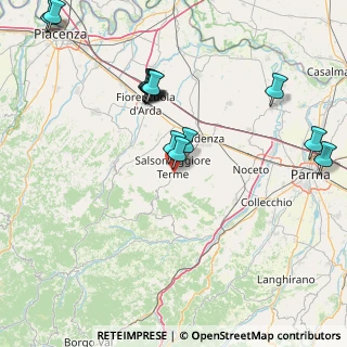 Mappa Via Fosse Ardeatine, 43039 Salsomaggiore Terme PR, Italia (17.86714)