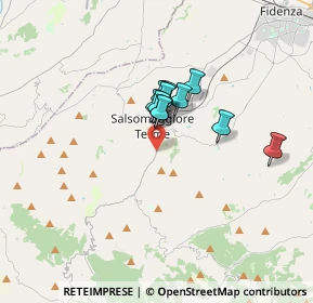 Mappa Via Fosse Ardeatine, 43039 Salsomaggiore Terme PR, Italia (2.16364)