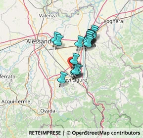 Mappa Via Industria, 15068 Pozzolo Formigaro AL, Italia (9.6905)