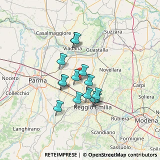 Mappa Via Prati Landi, 42024 Castelnovo di sotto RE, Italia (10.46857)