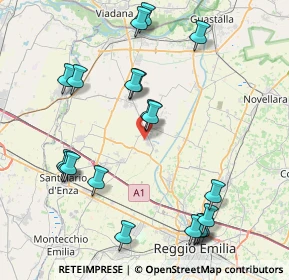 Mappa Via Prati Landi, 42024 Castelnovo di sotto RE, Italia (9.3875)