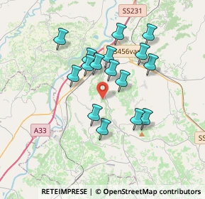 Mappa Strada Anziani, 14055 Costigliole d'Asti AT, Italia (3.07313)