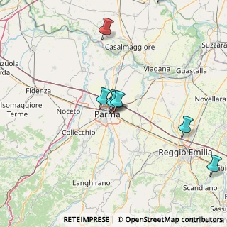 Mappa Via Toscana, 43123 Parma PR, Italia (25.6175)