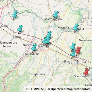 Mappa Via Toscana, 43123 Parma PR, Italia (18.30833)