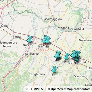 Mappa Via Toscana, 43123 Parma PR, Italia (16.47389)