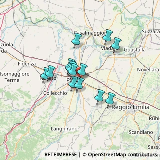 Mappa Via Toscana, 43123 Parma PR, Italia (10.30429)