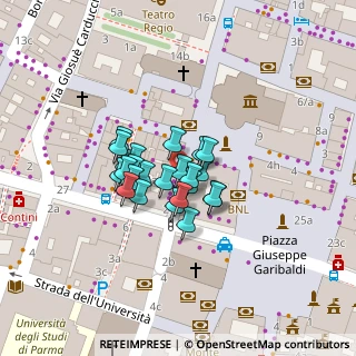 Mappa Borgo del Gallo, 43121 Parma PR, Italia (0)