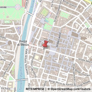 Mappa Strada Giuseppe Mazzini, 6/A, 43121 Parma, Parma (Emilia Romagna)