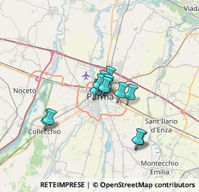 Mappa Via Guglielmo Oberdan, 43121 Parma PR, Italia (4.4825)