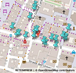 Mappa Strada Giuseppe Mazzini, 43121 Parma PR, Italia (0.0585)