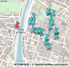 Mappa Via Guglielmo Oberdan, 43121 Parma PR, Italia (0.2115)