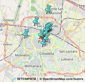 Mappa Via Guglielmo Oberdan, 43121 Parma PR, Italia (0.97273)