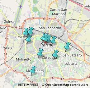 Mappa Strada Giuseppe Mazzini, 43121 Parma PR, Italia (1.26818)