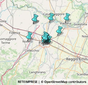 Mappa Via Guglielmo Oberdan, 43121 Parma PR, Italia (6.97071)