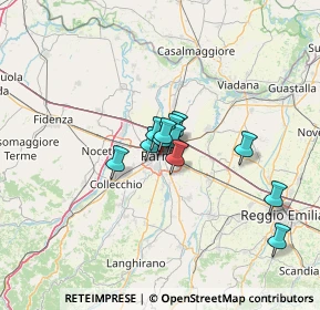 Mappa Via Guglielmo Oberdan, 43121 Parma PR, Italia (8.13417)
