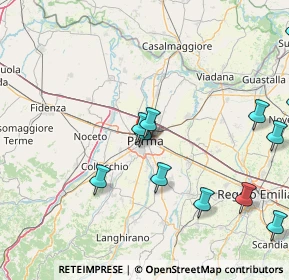 Mappa Via Guglielmo Oberdan, 43121 Parma PR, Italia (23.888)