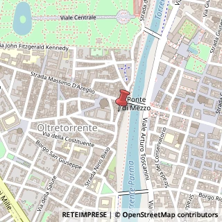 Mappa Strada Nino Bixio, 5, 43125 Parma, Parma (Emilia Romagna)