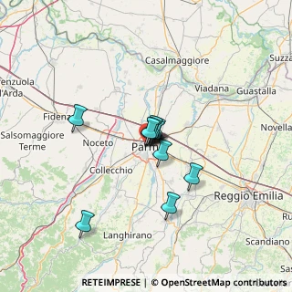 Mappa Piazza Filippo Corridoni, 43125 Parma PR, Italia (8.00091)