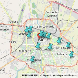 Mappa Piazza Filippo Corridoni, 43125 Parma PR, Italia (1.64)