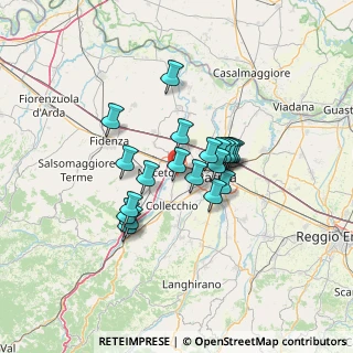 Mappa Str. Castellarso, 43044 Collecchio PR, Italia (9.948)