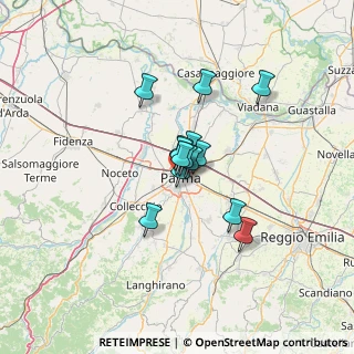 Mappa Piazzale Daniele Bertozzi, 43125 Parma PR, Italia (7.96357)