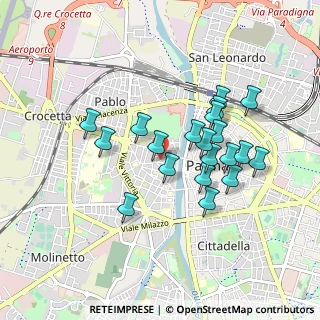 Mappa Piazzale Daniele Bertozzi, 43125 Parma PR, Italia (0.7925)