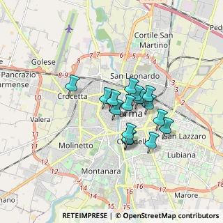 Mappa Piazzale Daniele Bertozzi, 43125 Parma PR, Italia (1.20375)