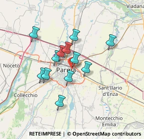 Mappa Via Lazio, 43122 Parma PR, Italia (5.55)