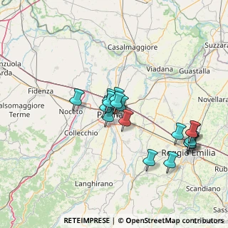 Mappa Via Lazio, 43122 Parma PR, Italia (13.30824)