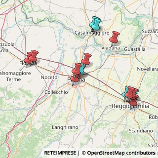 Mappa Via Lazio, 43122 Parma PR, Italia (17.49333)