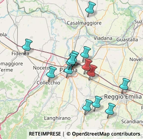 Mappa Via Lazio, 43122 Parma PR, Italia (12.80214)