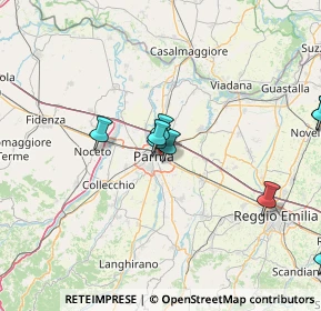 Mappa Via Lazio, 43122 Parma PR, Italia (22.61417)